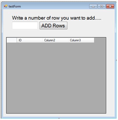 Vb Net How To Add Rows In Datagridview Using Loop Solved Daniweb Hot Sex Picture