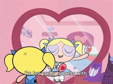 when bubbles revealed the secret behind her superpower powerpuff girls cartoon quotes powerpuff