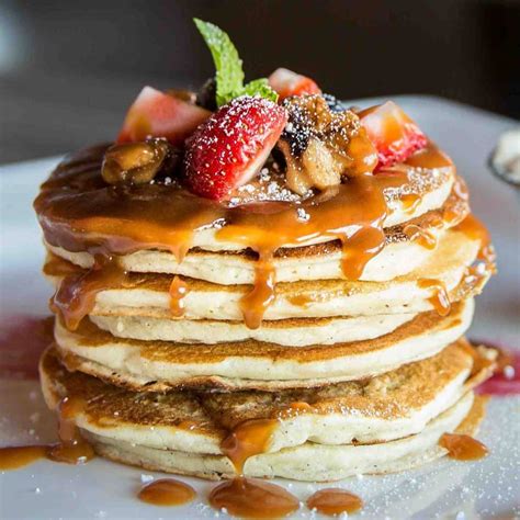 Honey Pancakes Recipe Easy Delish Breakfast Or Dessert