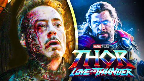 Marvel Fan Spots Heartbreaking Iron Man Easter Egg In Thor Love And