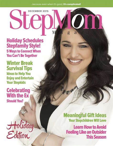 Inside The December 2015 Issue Of StepMom Magazine