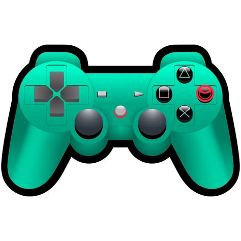 Free Clipart Color Playstation Controller Matthewhenninger