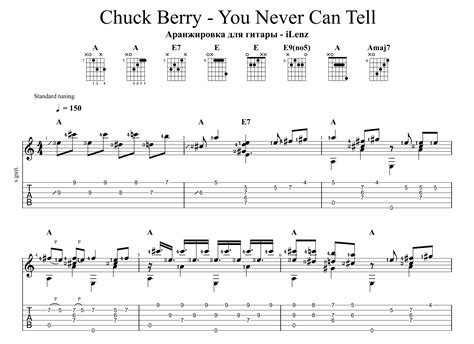 You Never Can Tell For Guitar Guitar Sheet Music And Tabs