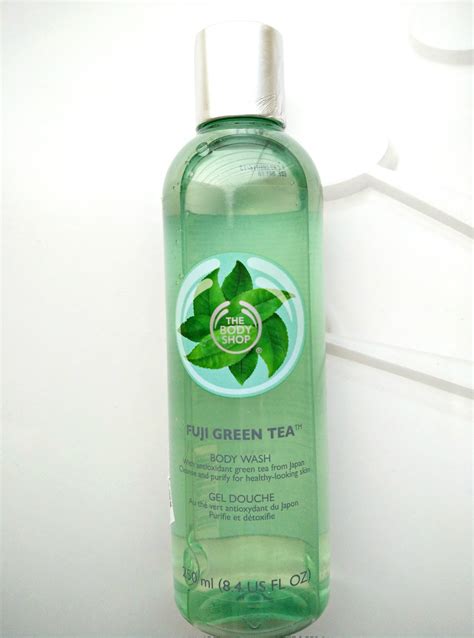 The Body Shop Fuji Green Tea Body Wash The Peach Palette