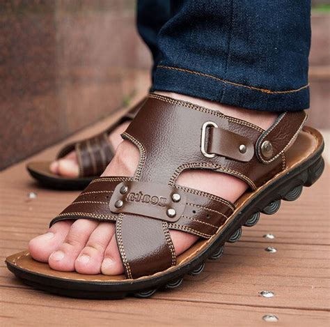 Mens Sandals Fashion Fashion Sandals Leather Shoes Men