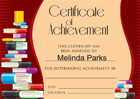 Certificate Of Achievement Iclicknprint Blog