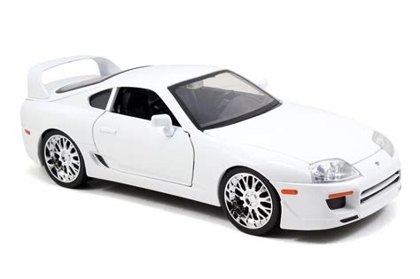 Fast And Furious 118 Diecast Vehicle White Toyota Supra