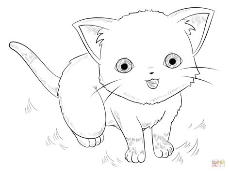 Cute Anime Animals Coloring Pages Coloring Home