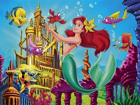 Under The Sea Disney Princess Wallpaper 22522994 Fanpop
