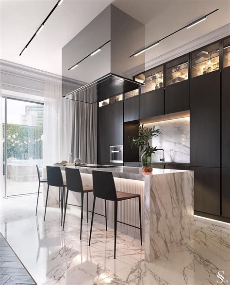 Amazing Kitchen Designed By Studia 54 😍 I Love That Marble Best