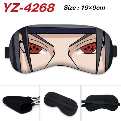 Itachi Ninja Lazy Eye Patches Uchiha Sasuke Cosplay Peripheral Compress