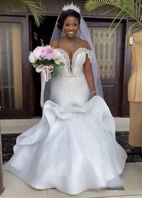 Luxury African Mermaid Wedding Dresses 2021 Vestido De Noiva Off The