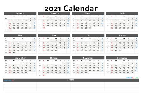 Calendar 2021 By Week Calendar Printables Free Blank