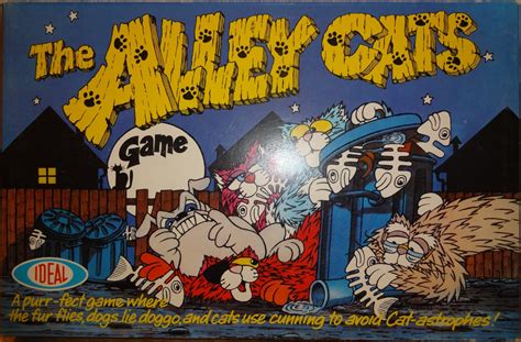 Ideal Games ~ The Alley Cats Game ~ 1976 Yesterdays Toys