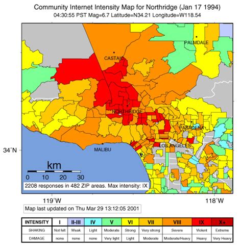 Recent earthquakes near greater los angeles area, california. Liquefaction Zone Los Angeles Map