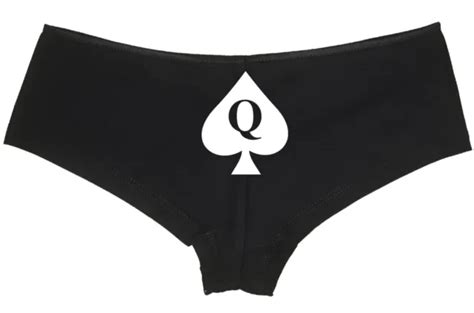 queen of spades hotwife panties underwear bbc only breed me qos thong 16 63 picclick