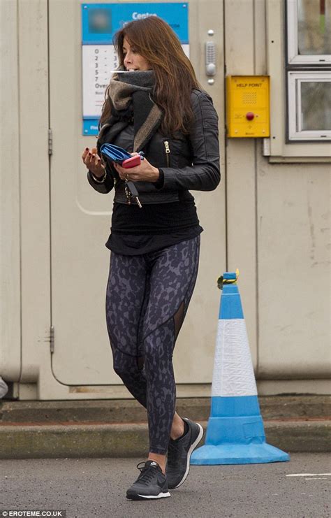 Melanie Sykes Shows Off Her Gym Honed Body In A Sexy Mini Dress Daily