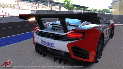 Assetto Corsa McLaren MP C GT Showcased New Features Revealed