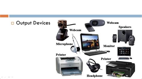 7 Examples Of Output Devices