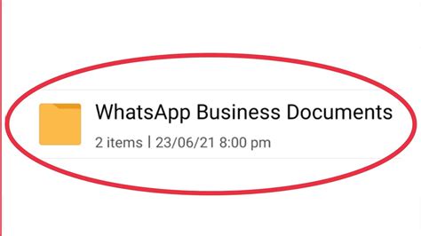 How To Find Whatsapp Business Documents Data Folder In File Manager