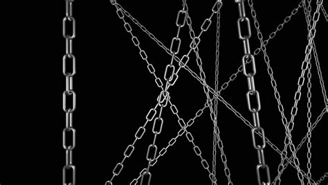 Chains Fly Through Looping Animated Stock Footage Video 100 Royalty