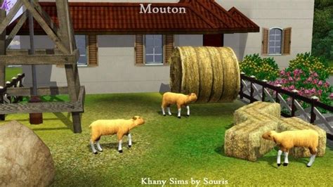 Khany Sims Farm Animals By Souris Sims 3 Downloads Cc Caboodle Sims