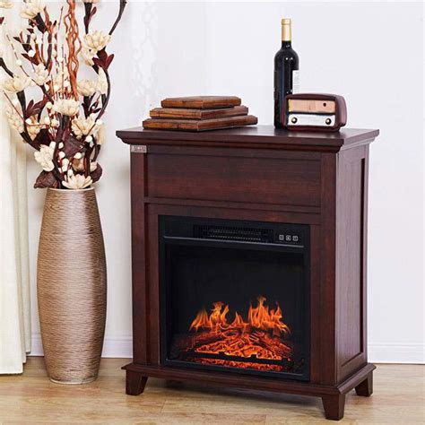 Buy Tonini Electric Fireplace Tv Stand 27 Freestanding Console With