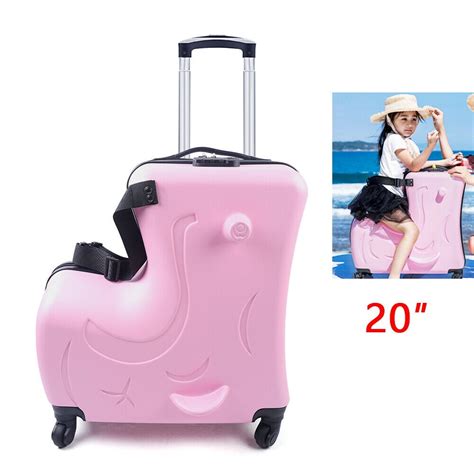 Tfcfl 20 Travel Luggage Children Ride On Suitcases With Universal