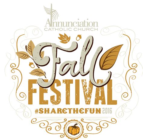 Fall Festival Logo Clear Annunciation Catholic Church