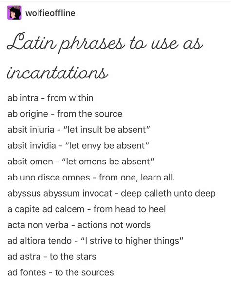 Some Latin To Make Your Life More Interesting 😉 This Lovely Post Was
