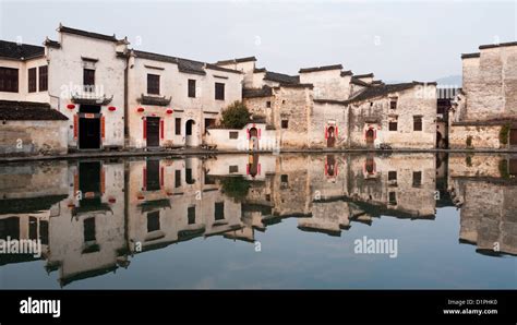 Hongcun Is An Ancient Village Located In Anhui Province China The