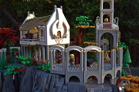 Lego Ideas Lord Of The Rings Rivendell Diorama