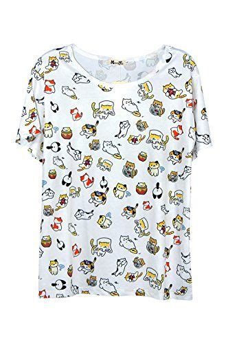 We did not find results for: Japanese Game Neko Atsume Cute Cat Casual Short Sleeve ...