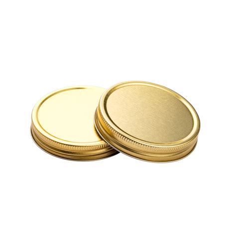 Honey Jar Lids 70mm Gold Metal Honey Jar Lid