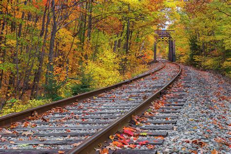 Autumn Railroad Photograph By Chris Whiton Rmostbeautiful
