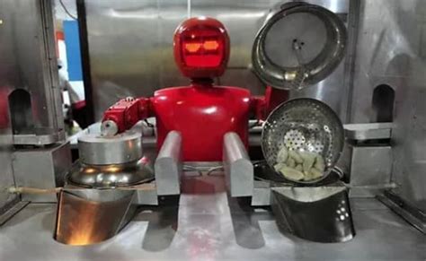 robot cocinero chino en robot restaurant de kunshÁn