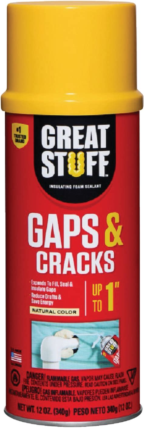 Dupont Great Stuff Gaps And Cracks Insulating Foam Sealant 12 Oz Cream