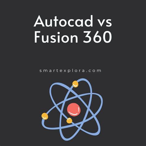 Autocad Vs Fusion 360 Comparison Smart Explorer