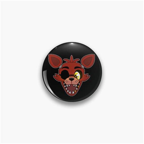 Fnaf Foxy Pin For Sale By Sciggles Redbubble