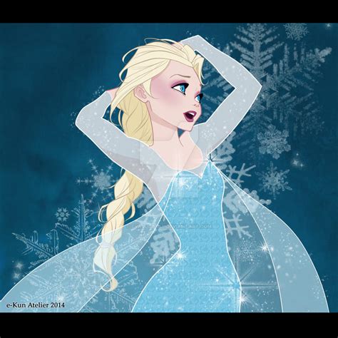 Let It Go Frozen Elsa By Evajusticia On Deviantart