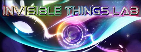 Invisible Things Lab