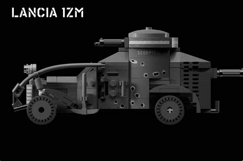 Lancia 1zm Wwi Italian Armored Car