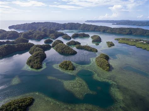 Koror Island In Palau Archipelago Part Of Micronesia Region Stock