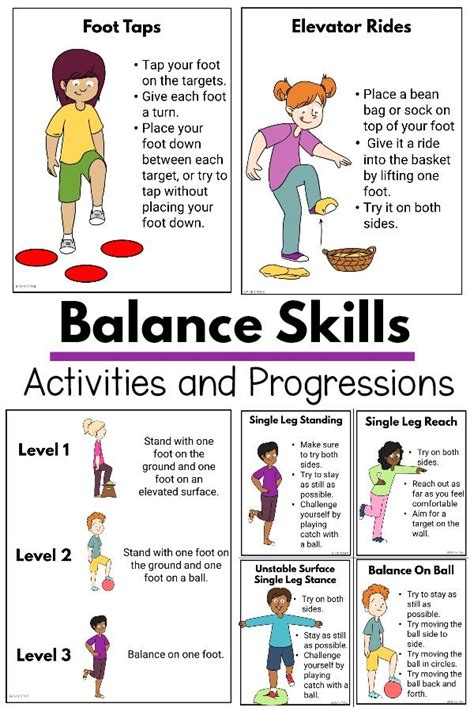 Check Out These Awesome Balance Activities And Progressions A Fabulous