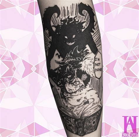 Anime Black Clover Tattoo