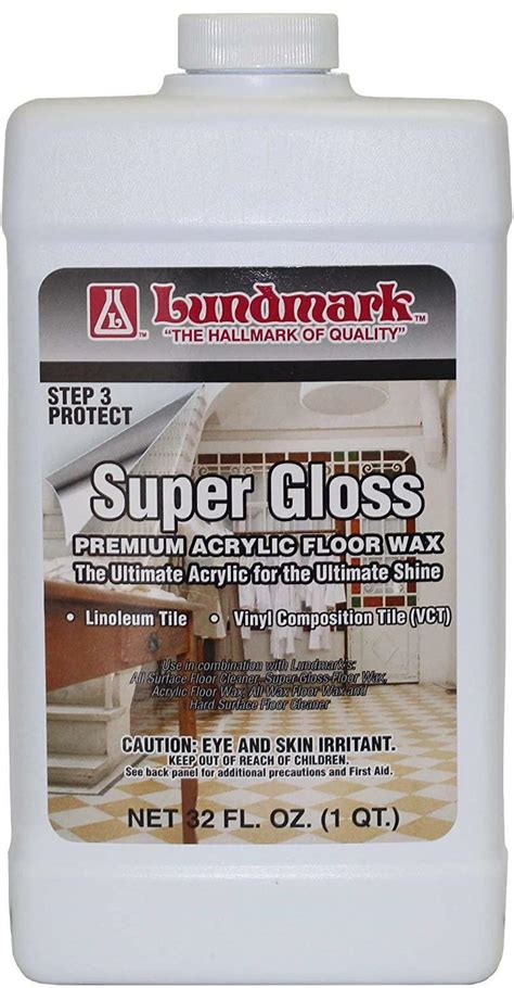 32oz Super Gloss Finish Acrylic Linoleum Vinyl Tile Flooring Cleaner