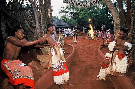 shangaan village zulu tribes south africa