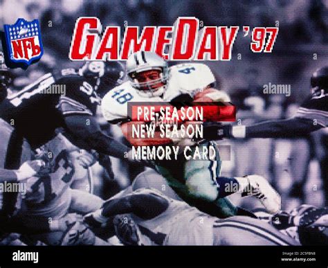 Nfl Game Day 97 Sony Playstation 1 Ps1 Psx Editorial Use Only