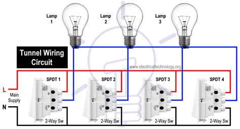 4 Way Switch Wiring Diagram Light Middle Database
