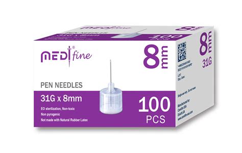 Clever Choice Comfortez Insulin Pen Needles 31g 8mm 100bx